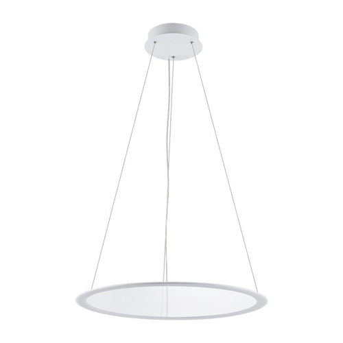 Kruhová - IMPR 342251 Deko-Light závěsné svítidlo - LED Panel, čiré kulaté, 50 W, DIM, 3000/3500/4000 K, bílá - LIGHT IMPRESSIONS - foto 1