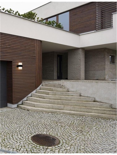 Nástěnná - NV 9925666 Venkovní nástěnné svítidlo DARF černý hliník ABS difuzor LED 2x5W 3000K 100-240V 115st. IP65 světlo nahoru a dolů - NOVA LUCE - foto 1