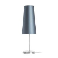 Stolní lampy dekorační - RED R14054 NYC/CONNY 15/30 stolní Monaco petrolejová/stříbrné PVC/nikl 230V E27 7W - RED - DESIGN RENDL