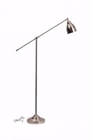 Stojací lampy - ILUX 015286 Stojací lampa Ideal Lux Newton PT1 nickel 015286 - IDEALLUX