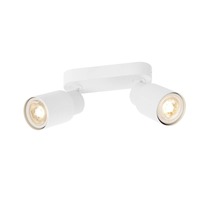 Bodová - LA 1008363 PURI 2.0 Tube nástěnné a stropní svítidlo pro povrchovou montáž, dlouhé, 2 x max. 6W GU10, bílé - BIG WHITE (SLV)