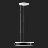 Kruhová - OS DEL69415 DELIA LEC3 závěsné plastové svítidlo bílá IP40 3000 K 46W LED DALI (původní kód OS 69415) - OSMONT