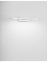 K zrcadlu - NV 9053121 Nástěnné svítidlo nad zrcadlo MONDRIAN bílý hliník a akryl LED 12W 220-240V 3000K IP44 - NOVA LUCE