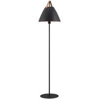 Stojací lampy - NOR 46234003 Stojací lampa Strap 1x40W E27 černá - NORDLUX