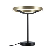 Stolní lampy dekorační - P 94925 LED stolní lampa 3-krokové-stmívatelné Melira 2700K 10W černá mat/zlatá - PAULMANN
