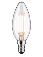 E14 - P 29201 Eco-Line Filament 230V LED svíčka E14 4W 3000K čirá - PAULMANN