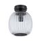 Kruhová - P 71145 LED stropní svítidlo Ruya IP44 E14 230V max. 20W sklo/černá mat - PAULMANN