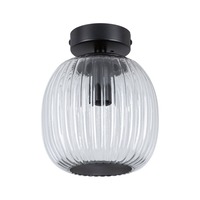 Kruhová - P 71145 LED stropní svítidlo Ruya IP44 E14 230V max. 20W sklo/černá mat - PAULMANN