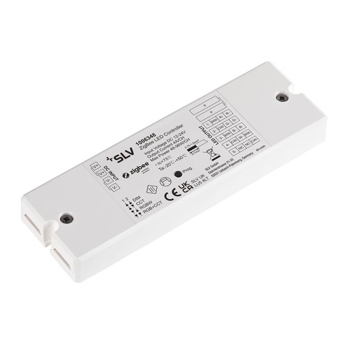 Ovladače pro vícebarevné LED pásky, RGB, RGBW - LA 1006348 Controller CCT RGBW 12–24 V ZigBee 3.0 - BIG WHITE (SLV) - foto 1