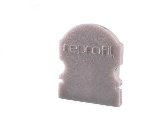 Krytky pro Al profily - IMPR 980011 Koncovka L-AU-02-10 šedá 16 mm 2 ks - LIGHT IMPRESSIONS - foto 1