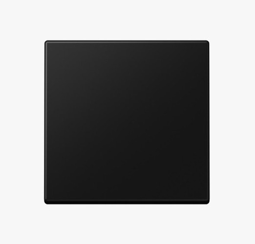 Vypínače a zásuvky - JU A590SWM Hmatník vypínače / tlačítka černý matný A 590 SWM - JUNG - foto 1