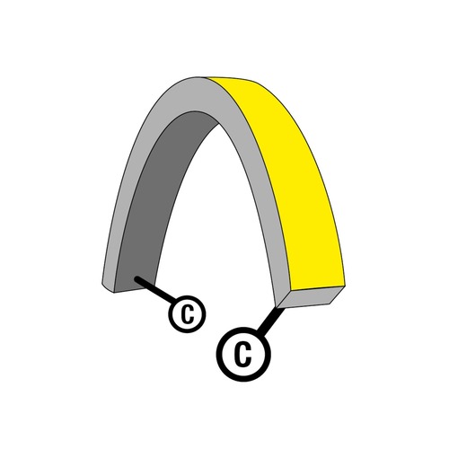 Příslušenství pro LED pásky - SLC S1624T-C Napájení pro NeonFlex 24V Top-Bend Mono C - TLG - foto 1