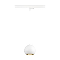 Svítidla - LA 1008177 LIGHT EYE® 150 3~ závěsné svítidlo, GU10, délka závěsu 150cm, 1x max. 13W, matně bílá - BIG WHITE (SLV)