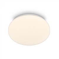 Kruhová - BRILO 3891016 BRILONER Mojo stropní svítidlo pr.27 cm - 12W, 1300lm, LED, teplá bílá, IP54, bílé 3891016