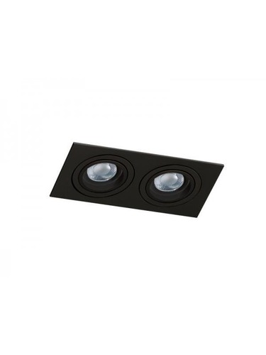 Hranatá - AZZ AZ2437 Podhledové svítidlo Caro 2 Square (black) - AZZARDO - foto 1