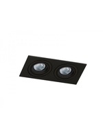 Hranatá - AZZ AZ2437 Podhledové svítidlo Caro 2 Square (black) - AZZARDO