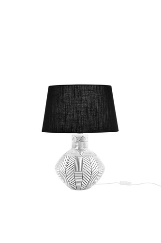 Stolní lampy dekorační - FAN I-AZTEC-L Lustr Aztec keramika, průměr 38 x výška 51 cm - FANEUROPE - foto 1