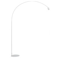 Stojací lampy - FAN I-MAISON-PT-BCO Stojací lampa Piantana Maison, nastavitelná, bílá, 1 x GU10, 185 x 35 x 224 cm - FANEUROPE