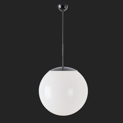 Koule - OS ISI61907 ISIS P4 závěsné plastové svítidlo černá / bílá IP40 4000 K 41W LED DALI (původní kód OS 61907) - OSMONT - foto 1