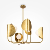 Dekorativní - M MOD164PL-06BS Závěsné svítidlo Tropic 6xG9 240W mosaz kov designové - MAYTONI
