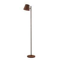 Stojací lampy - FAN I-COLT-PT1 RU Stojací lampa Piantana Colt, rezavá, 1 x E27, 37 x 160 cm - FANEUROPE