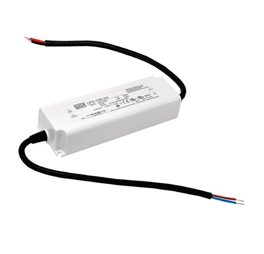 Stabilizované napětí - FAN I-DRIVER-LPV-150-24 Driver MW LPV konst.napětí IP67 výstup DC 24V 6,3A 150W vstup AC180-305V DC254-431V 19,1x6,3x3,7 cm - FANEUROPE - foto 1