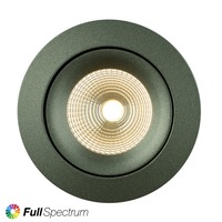 Koupelnová - SLC SLC1156D Vestavné LED svítidlo One360 SL Full Spectrum pr.68-83 mm zelené 516lm 3000K Ra97 DALI IP44/IP20 36° - TLG