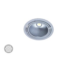 Kruhová - HAL 70-003F-10GHE/830, W Zápustné svítidlo BASI  70-003F-10GHE/830, W LED 23,6W 3000K 2870lm bílá 165mm - HALLA