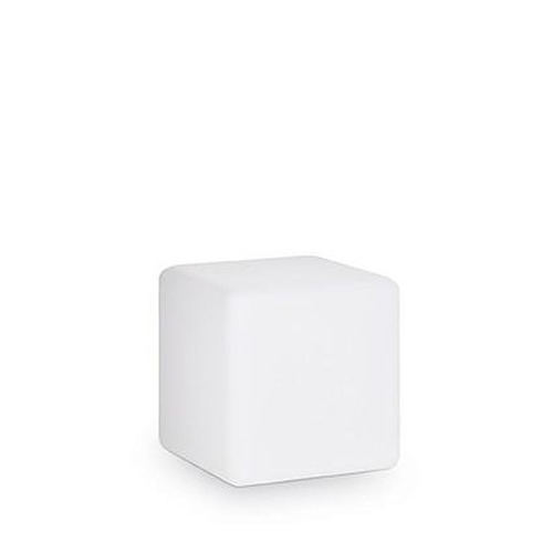 Dekorační - ILUX 191577 Venkovní stojací lampa Ideal Lux Luna PT1 D30 191577 bílá 30cm - IDEALLUX - foto 1