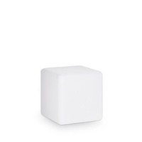 Dekorační - ILUX 191577 Venkovní stojací lampa Ideal Lux Luna PT1 D30 191577 bílá 30cm - IDEALLUX