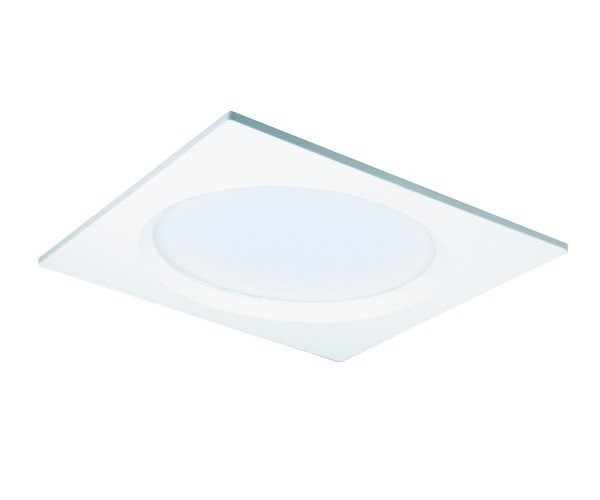 Hranatá - KHL K53305.W.4K AKCE - Zápustné svítidlo LACUS SQUARE WHITE LED IP44 7W 4000K 707lm 105x105mm - KOHL-Lighting - foto 1