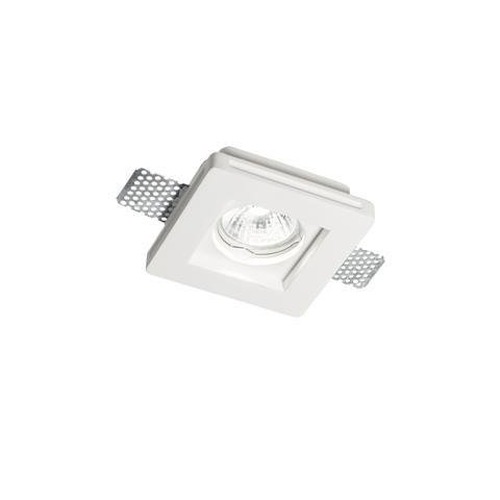 Hranatá - ILUX 150291 Zápustné svítidlo Ideal Lux Samba FI1 square small D60 150291 bílé 10x10cm GU10 1x35W - IDEALLUX - foto 1
