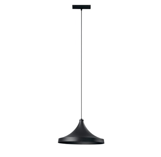 Lištové INTEC 48V - FAN DAVINCI-S40M Závěsné svítidlo systému 48 V - Davinci Cymbal, černé, LED, 18 W, 1855 lm, 4000 K, 38 x 150cm - FANEUROPE - foto 1