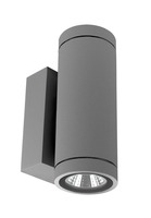 Nástěnná - IMPR 731220 Deko-Light nástěnné přisazené svítidlo - ShoreLine Pro kulaté Up+Down, 7,5 W, DIM, 3000/4000 K, světlešedá