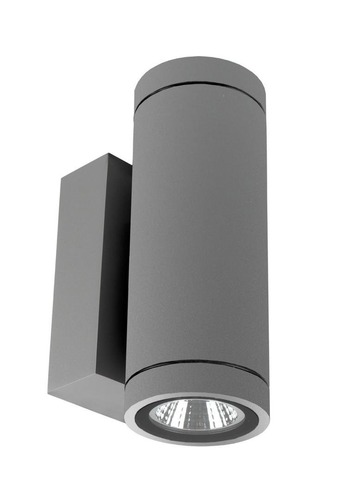 Nástěnná - IMPR 731220 Deko-Light nástěnné přisazené svítidlo - ShoreLine Pro kulaté Up+Down, 7,5 W, DIM, 3000/4000 K, světlešedá - foto 1