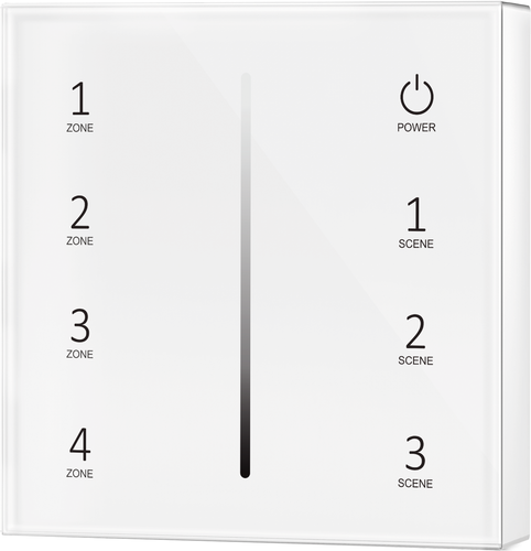 Stmívače a ovladače Optonica - 4 zóny jednobarevný dálkový ovladač - foto 1