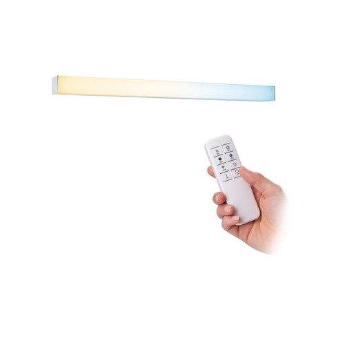 K zrcadlu - P 78944 HomeSpa LED svítidlo k zrcadlu Tova IP44 kov akryl měnitelná bílá 2700K - 6500K - PAULMANN - foto 1