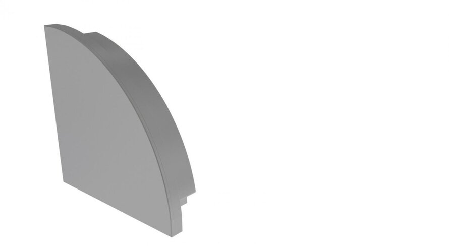 Krytky pro Al profily - IMPR 979751 Koncovka C-R-AV-03-12 sada 2ks - LIGHT IMPRESSIONS - foto 1