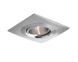 Hranatá - BPM 8030GU Vestavné svítidlo Tecnica hliník,úhel výklopu jen 25° 1x50W, 230V - BPM