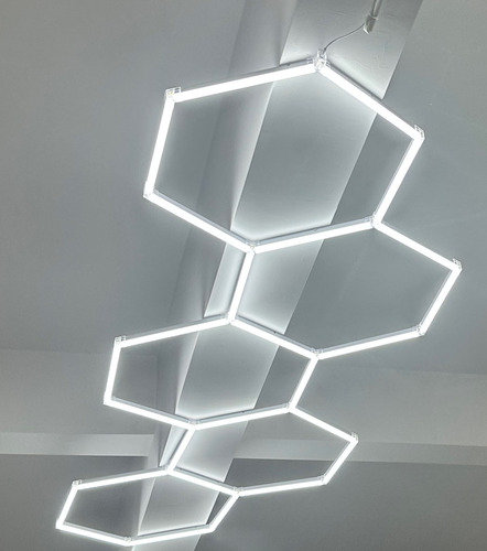 Lineární LED světla Optonica - Hexagon SET Lights 5HEX 203W s příslušenstvím - foto 1