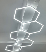 Lineární LED světla - Hexagon SET Lights 5HEX 203W s příslušenstvím