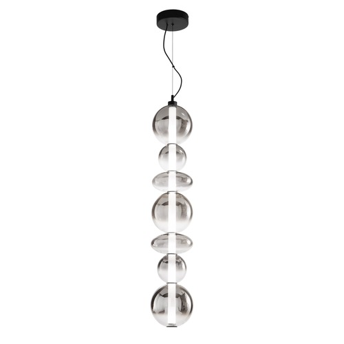 Dekorativní - FAN LED-KEMET-S7 Závěsné LED svítidlo KEMET černé 40W 4000lm 3000K 117,5 x 154,5 cm - FANEUROPE - foto 1