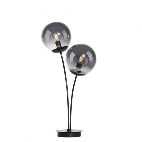 Stolní lampy dekorační - LD 14605-18 BIG WIDOW LED stolní lampa, černá, jednoduchá, šňůrový vypínač, 2 ramenná - LEUCHTEN DIREKT / JUST LIGHT - foto 1
