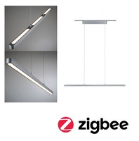 Svítidla - P 95578 URail LED závěs Smart Home Zigbee Lento 3x13,5W měnitelná bílá stmívatelné 230V matný chrom - PAULMANN