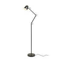 Stojací lampy - RED R14190 DANNY stojanová černá mosaz 230V E14 5W - RED - DESIGN RENDL