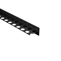 Al profily k zapuštění - IMPR 970810 Deko-Light Combo napojovací profil pro vnitřní omítky černá, 2,5 m - LIGHT IMPRESSIONS
