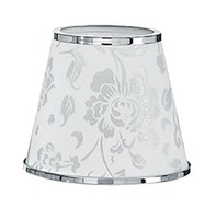 Stínidla, kryty, clony - FAN I-PRLM BOEME Stínidlo PARALUME BOEME, bílá, pro E14, 12 x 12 x 14 cm - FANEUROPE