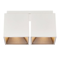 Downlight - NOR 2110410101 Ethan 2-Spot přisazené downlight svítidlo matná bílá - NORDLUX