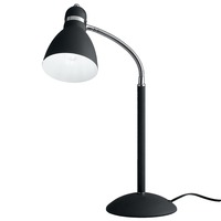 Stolní lampy dekorační - FAN I-PEOPLE-L NERO Stolní lampa LUME PEOPLE, černá, 1 x E27, 17 x 52 cm - FANEUROPE