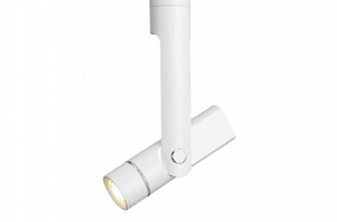 Lištové SMART.TRACK - OL 22-872-20-21 Svítidlo HUBBLE pro systém SMART.TRACK matná bílá 24V DC LED 2700K 900lm 10,5W 20-50° - OLIGO